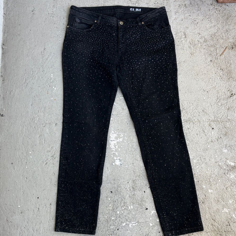 Not for sale Versace collection jeans with crystals